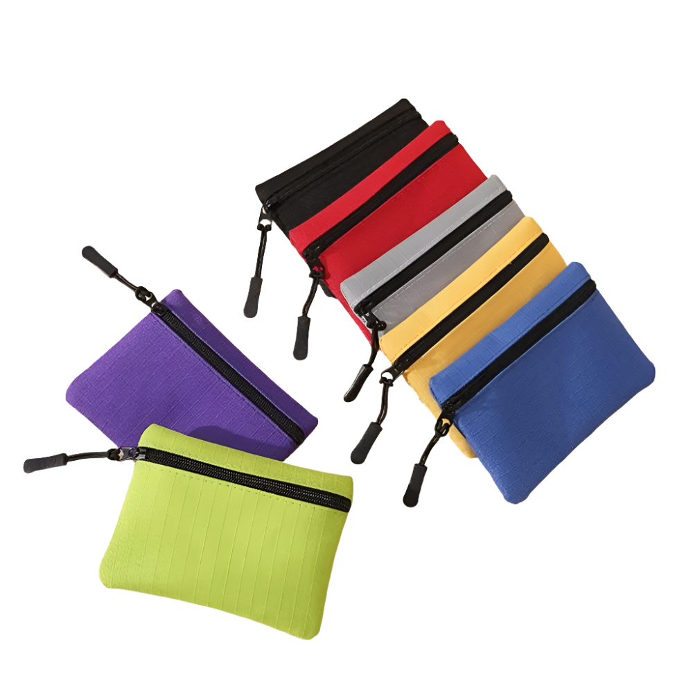 Hemasa  Mini Coin Purse Simple Zipper Kid Storage Pouch/ Money Pocket  Key Bag Women