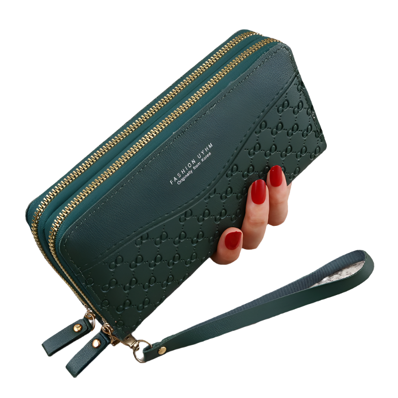 Hemasa  Pu Leather Wallets Purses Fashion  Women's Wallet Money Coin Card Holder Ladies Long Female Purse Zipper