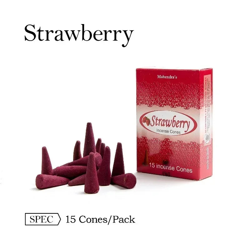 Incense Cones From Mahendra The Best Known Brand Home Fragrance Handmade Inciensos Towers Sandalwood Lotus Vanilla Incense Cones