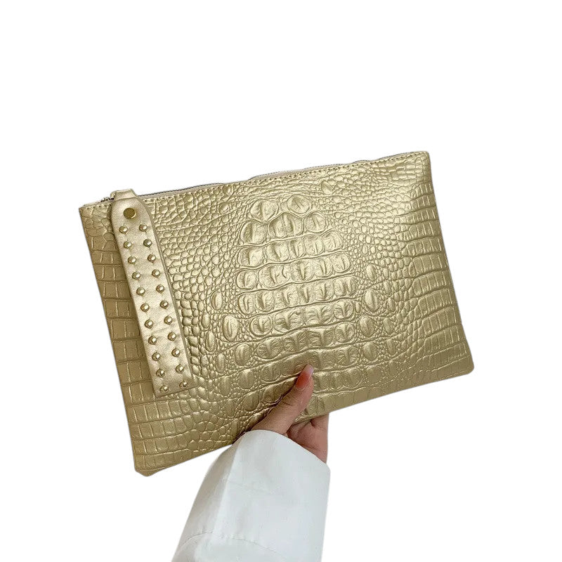 Hemasa Fashion Luxury Handbags Women Bag PU Leather Clutch  Bag/ Wristlet Bag