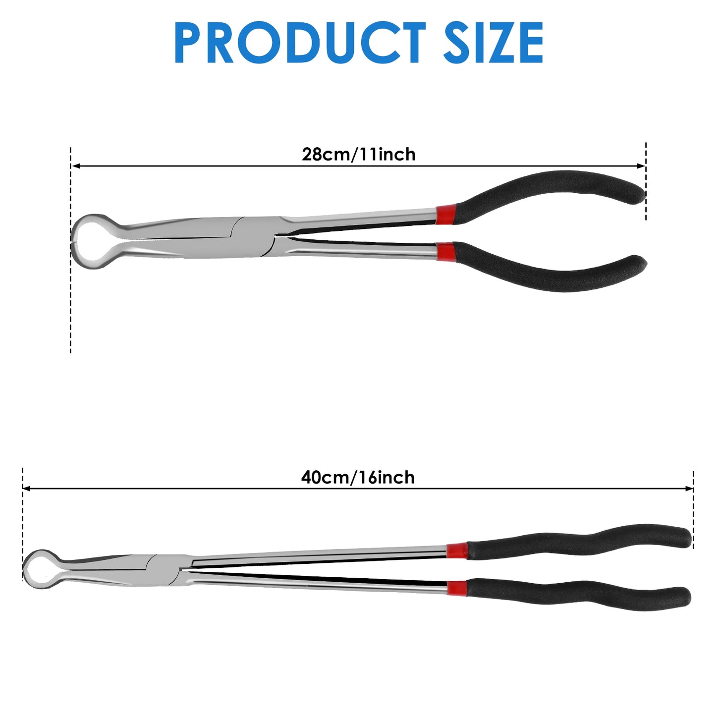 3/2pcs Spark Plug Removal Pliers O-shaped Hose Clamp Pliers Hose Gripper Plier for Narrow Space Car Electrical Disconnect Plier