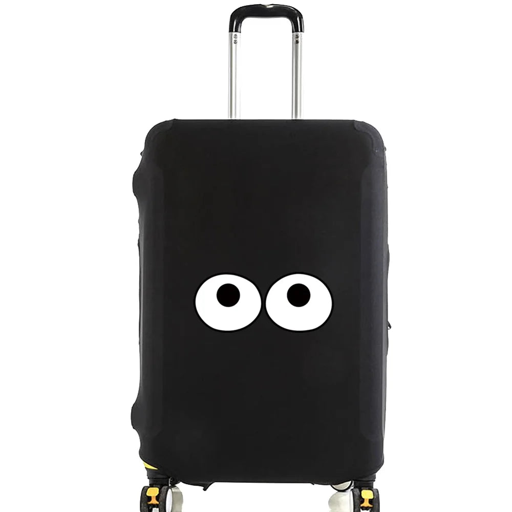Tejesa Luggage Protective Cover for 18 To 28 Inch Pattern Trolley Suitcase Elastic Dust Bags Case