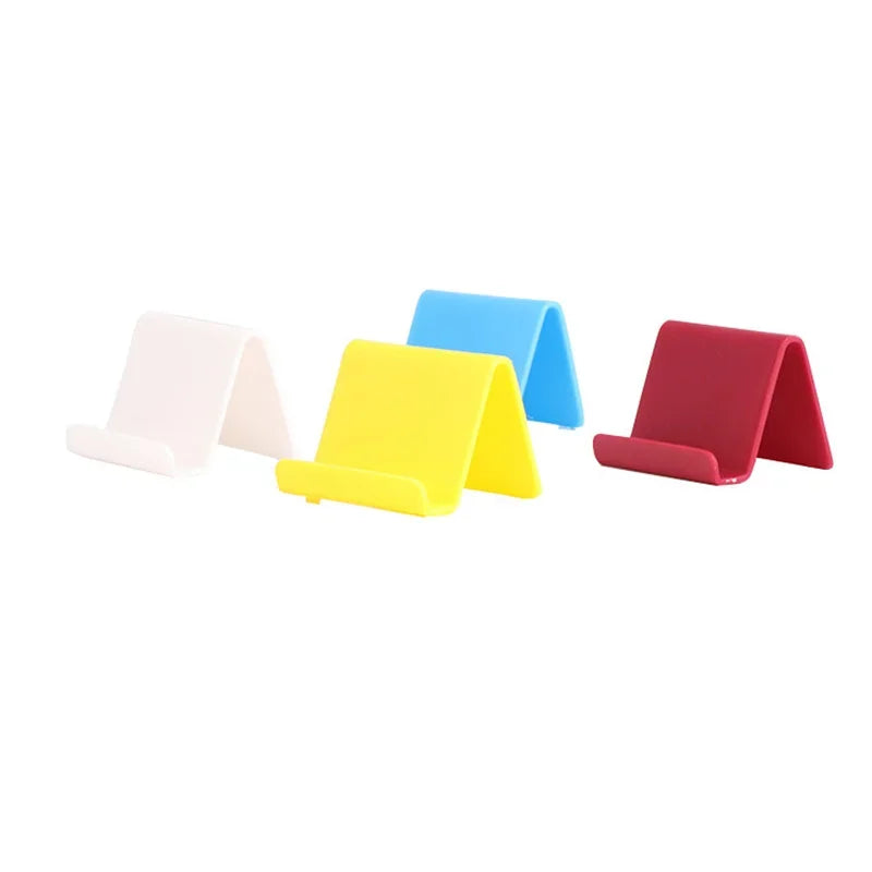 Hemasa 2 PCs Phone Holder Candy Mini Portable Fixed Holder for Kitchen Movable Shelf Organizer Holder