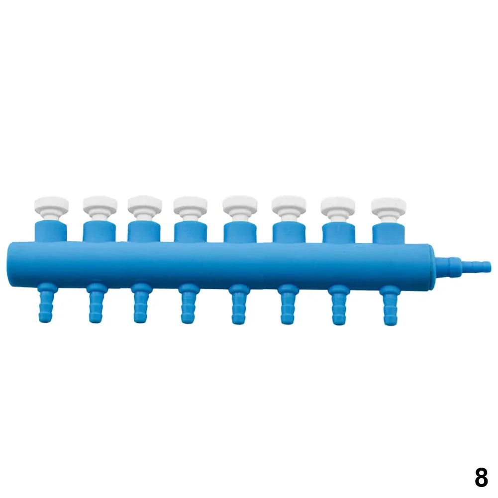 Tejesa Aquarium Air Pump Hose Splitter Air Distributor Adjustable Tracheal Shunt Single Hole Oxygen Booster Pump Adapter Accessories