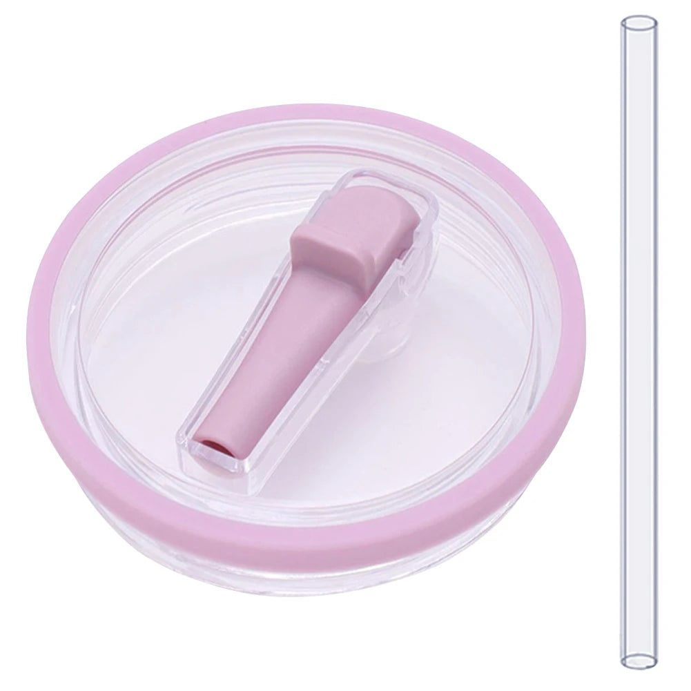 Water Cups Accessories for Stanley 40oz Tumbler Siliocne Water Bottle Boot Straw Lid Handle Strap Keychain Charm Chain Cup Decor