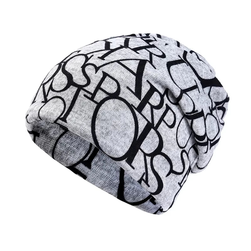 Rainbow Striped Spring Autumn Beanies Cap Soft Thin Knitted Warm Dual-use Skullies Mask Snood For Men Women Casual Pullover Hat