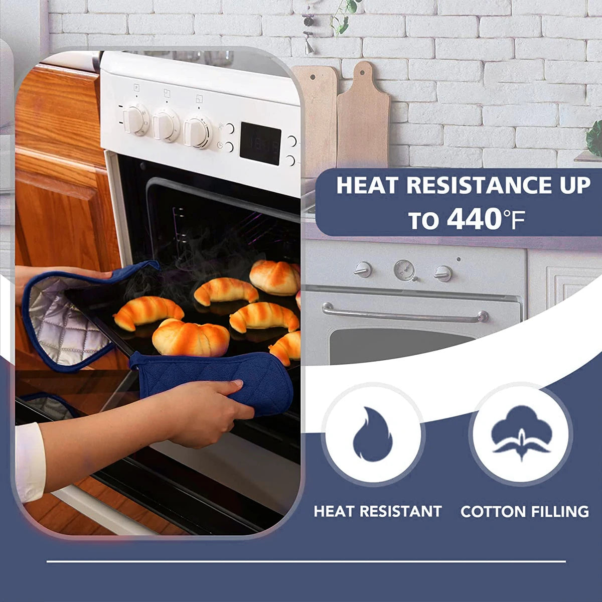 Tejesa 3Pcs Potholder Placemat Cotton Hot Pot Pad for Kitchen Rag Cooking Oven Bake Table Protecti Mat Thick Thermal Insulation Cover
