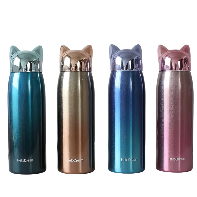 Hemasa 300ml  Steel Water Bottle /Small Coffee Thermos Cup With Lid