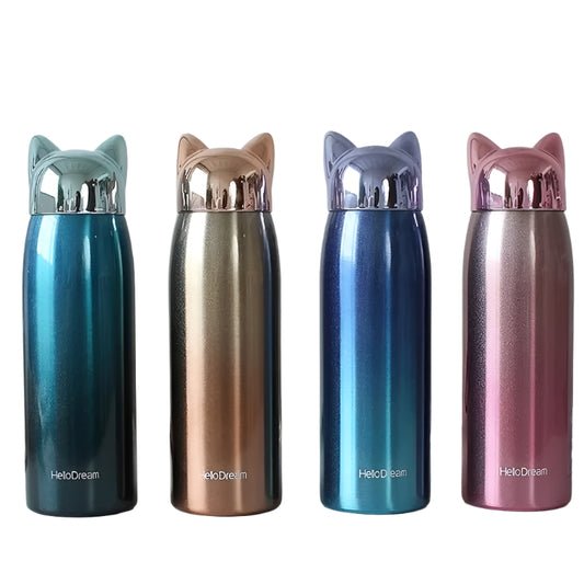 Hemasa 300ml  Steel Water Bottle /Small Coffee Thermos Cup With Lid