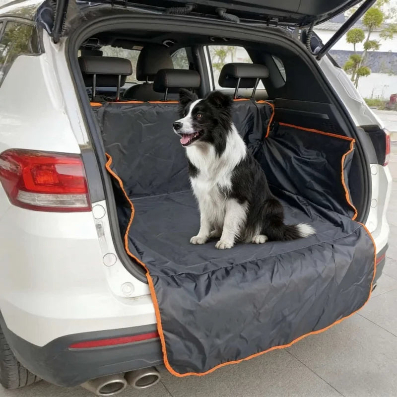 Tejesa Waterproof and Wear-resistant Car Pet Mat/SUVUniversal Car Rear Trunk Anti-Dirty Protective Mat Dog-Specific Mat