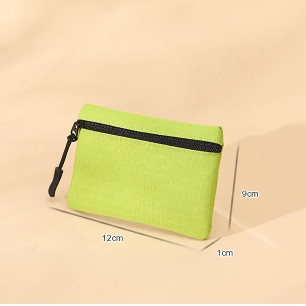 Hemasa  Mini Coin Purse Simple Zipper Kid Storage Pouch/ Money Pocket  Key Bag Women