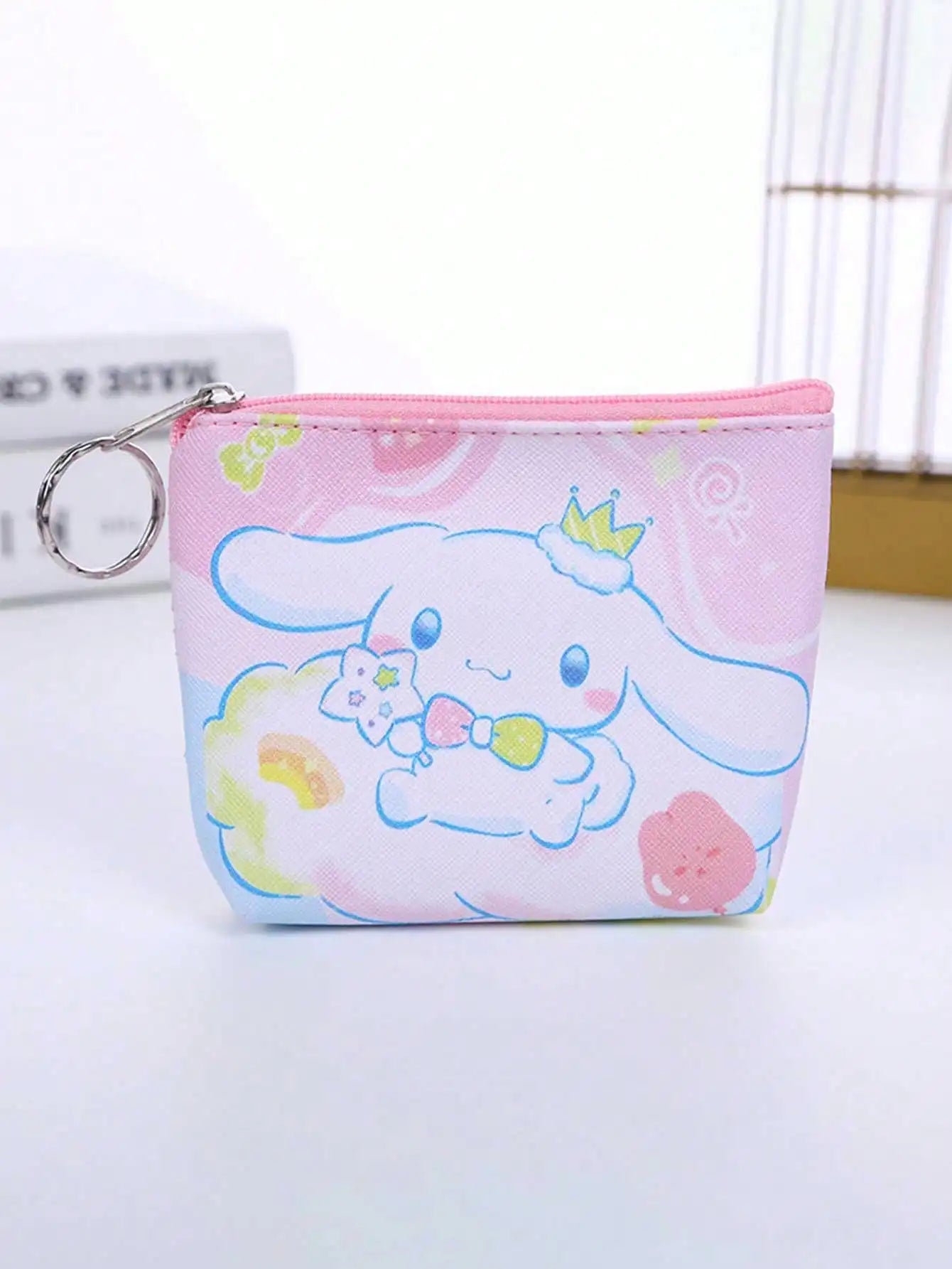 MINISO Cartoon Insulated Cinnamon Dog Kuromi Portable Lunch Bag Lunch Box Bag Student Office Workers Bring Meal Storage Bag