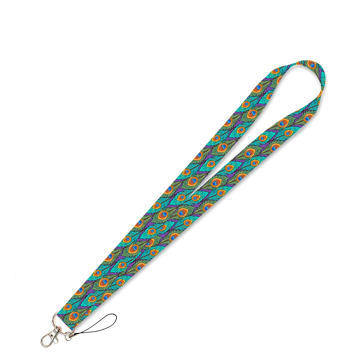 Tejesa 2pcs Beautiful Lanyard Keys Chain Badge Holder ID Credit Card Pass Hang Rope Lariat Mobile Phone Charm Accessories Gifts Wholesale