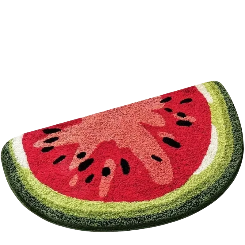 Tejesa Fruit Carpet Special-Shaped Carpet For Live Room  For Bedroom Soft Bedside Rug Waterproof Home Decorati
