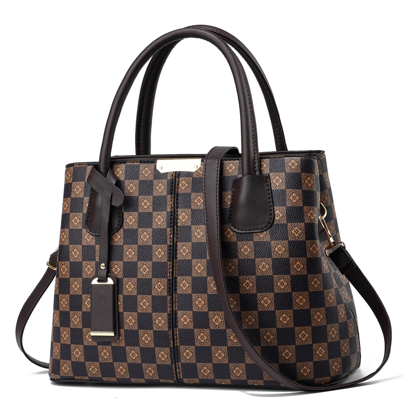 Hemasa printed women's handbag, temperament fashion texture,  shoulder crossbody bag