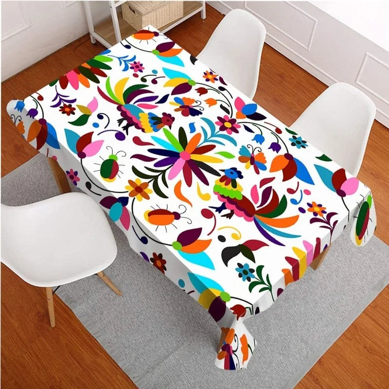 Hemasa Creative Flower Tablecloth/ Bohemian Table Cloth