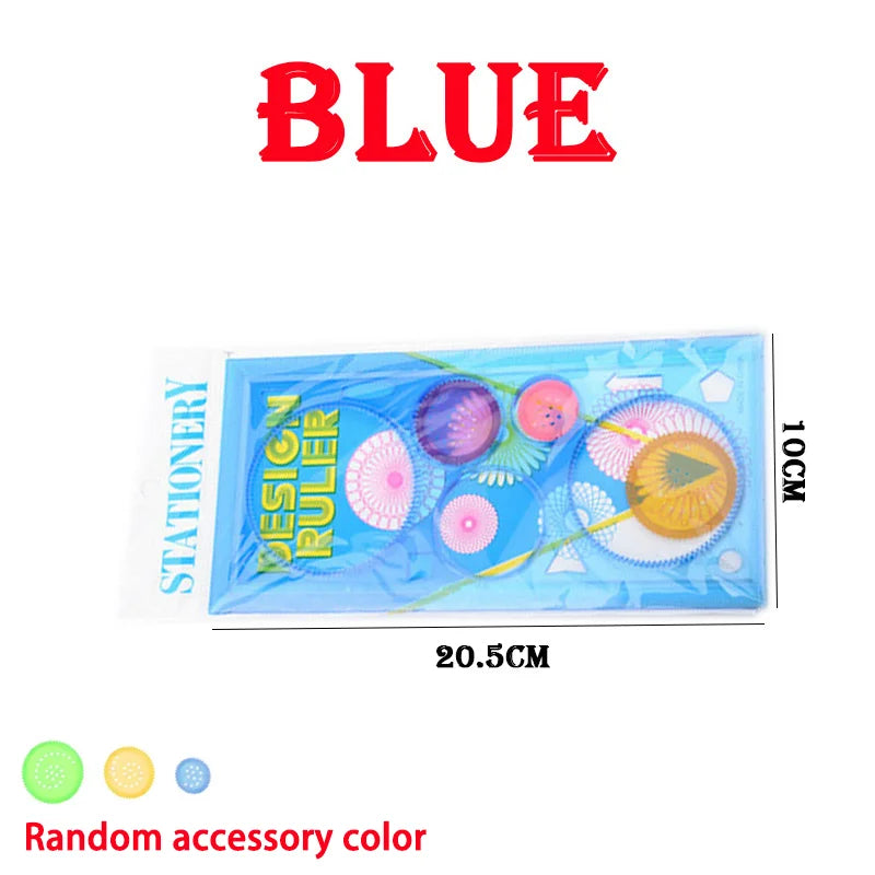Hemasa Geometry Spirograph Drawing Stencils Set Painting Template Art Crafts   Ruler