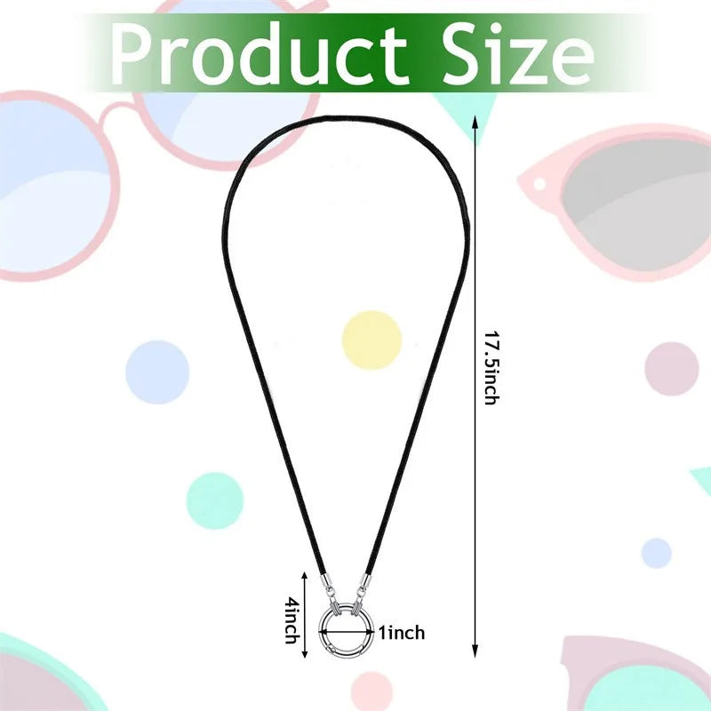 Unisex Sunglasses Glasses Holder Retainer Eyeglasses Rope Neck Portable Cord String Hanging YJLr02