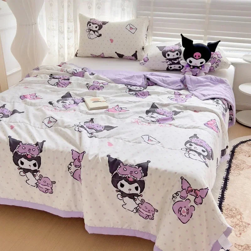 Hemasa   Children's Nap Quilt Office Blanket Cute Class A Washed Cotton