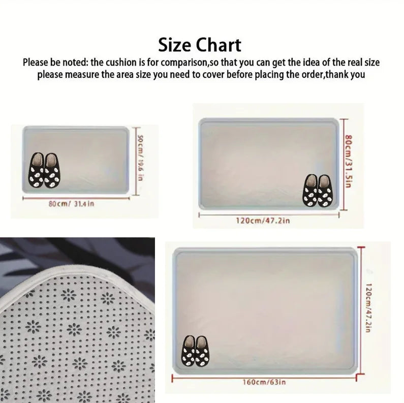 Tejesa  Rural Style Stone Rugs /Wall Design Welcome Floor Mat