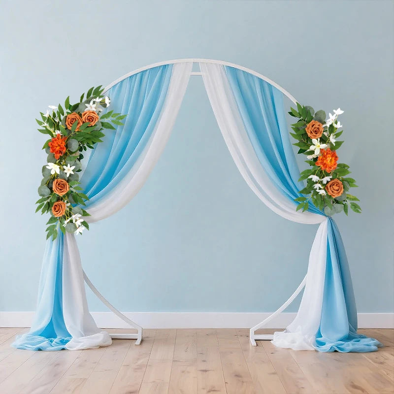Tejesa Cross-Border Hot-Selling New Artificial Flower Arch for Home Decoration, Wedding, Festival, Hotel and Auditorium Decoration