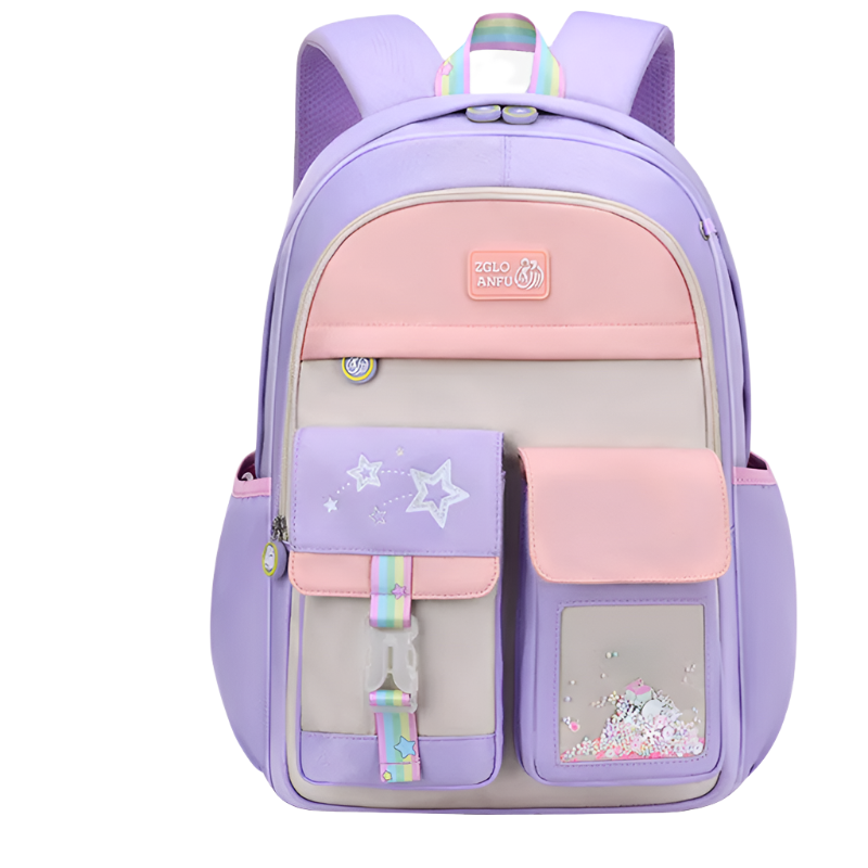 Hemasa Children School Bags For Girls Kids Satchel Primary Orthopedic School Backpacks Princess Backpack teenager Schoolbag knapsack