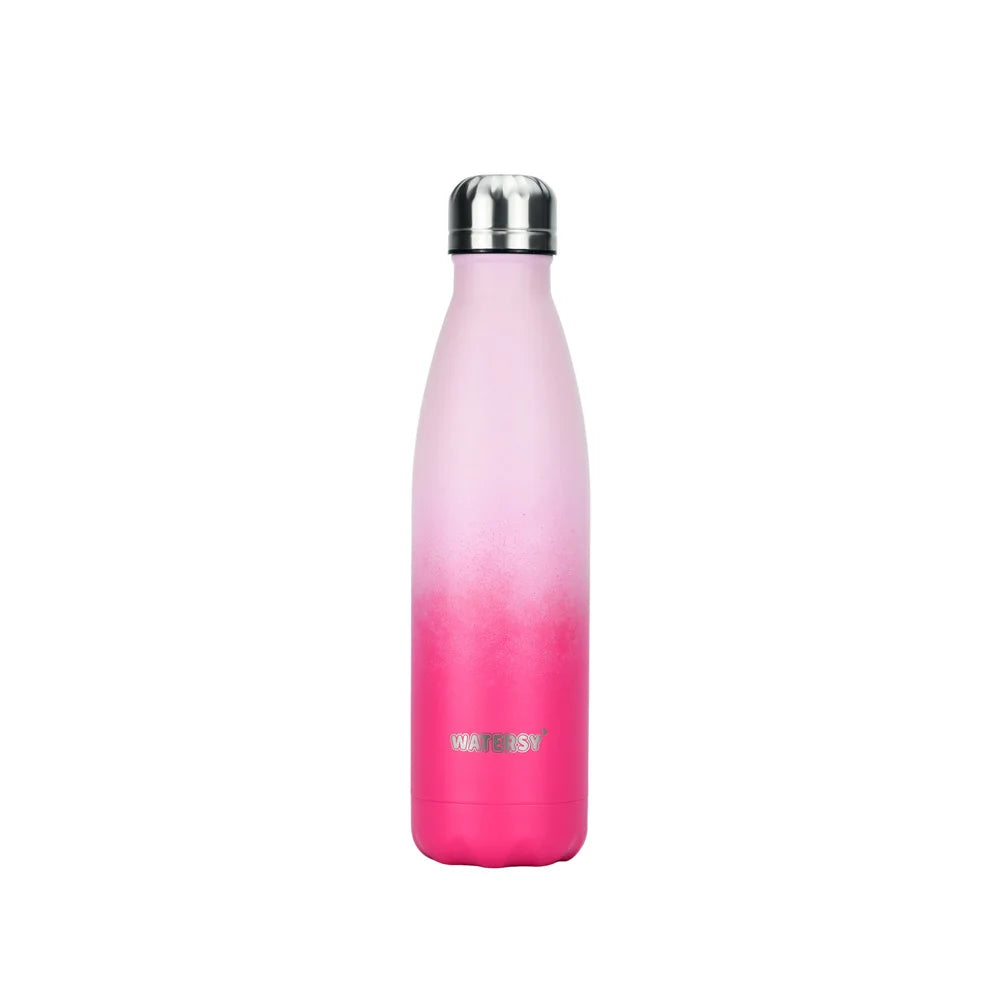 Hemasa 500ML Stainless Steel  Sports Water Bottle Cold and Hot Thermal Cups Vacuum Travel Tumbler Mug Thermal Bike Bottle
