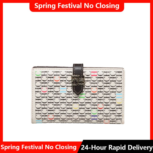 CH Luxury Brand Spring Fashion Women's Wallet Large Capacity Slot Coin 2025 High Quality Wallet Coin Wallet
