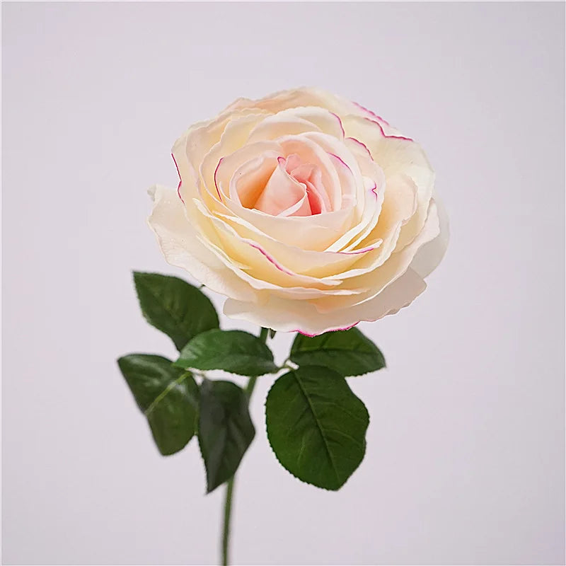 4Pc Moisturizing Latex Rose Flower Real Touch Artificial Flowers Wedding Decor Roses Bridal Bouquet Home Decoration Party Floral