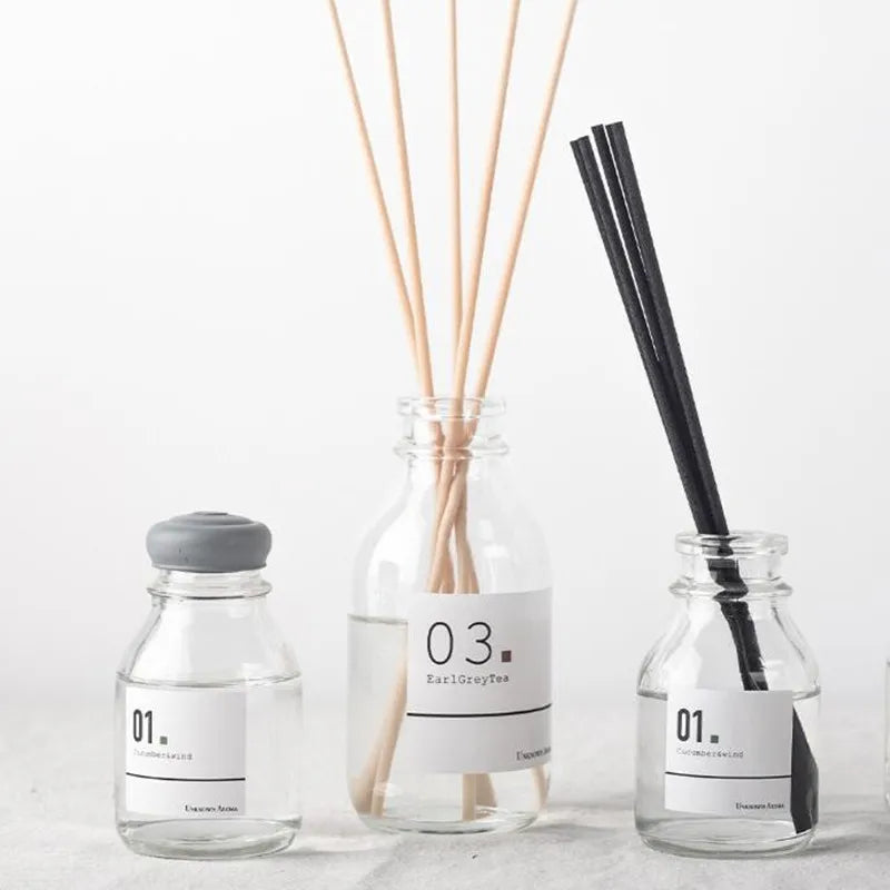 Hemasa 6pcs Fiber Sticks Diffuser Aromatherapy Volatil Replacement Stick  Rattan Sticks Perfume Volatiles for Home Decor Oil Diffuser