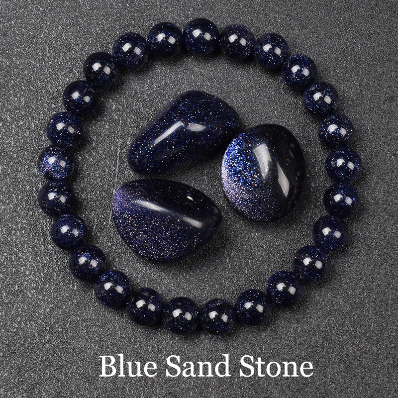 Tejesa Natural Golden Obsidian Stone Beads Bracelet Men Women/ Golden Light Rainbow Obsidian Raw Stone Round Bead Natural Energy Jewelry