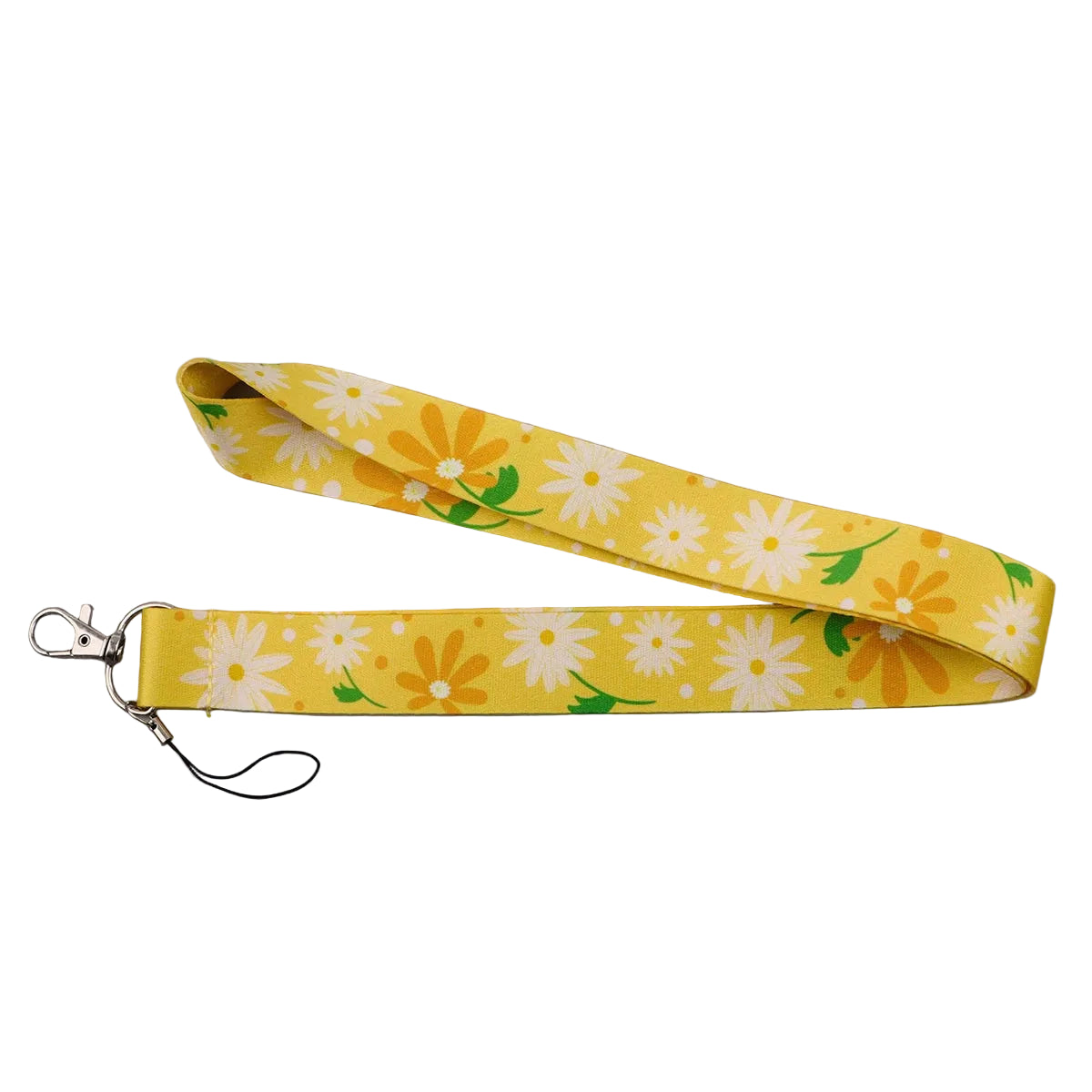 Tejesa Beautiful Flowers  Colorful Lanyards for Keys Neck Strap ID Card Gym Phone Straps DIY Hang Rope Lariat Keyrings