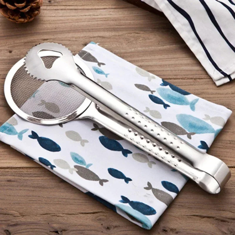 Hemasa  Multifunction Stainless Steel Sieve Filter Spoon Fried Food Oil Strainer Clip Handheld Cooking Tools Gadgets