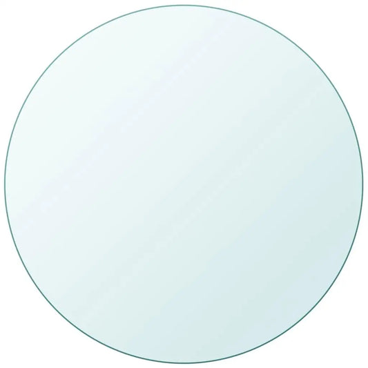 700mm Round Tempered Glass Table Top - Elegant & Durable Surface for Home & Office