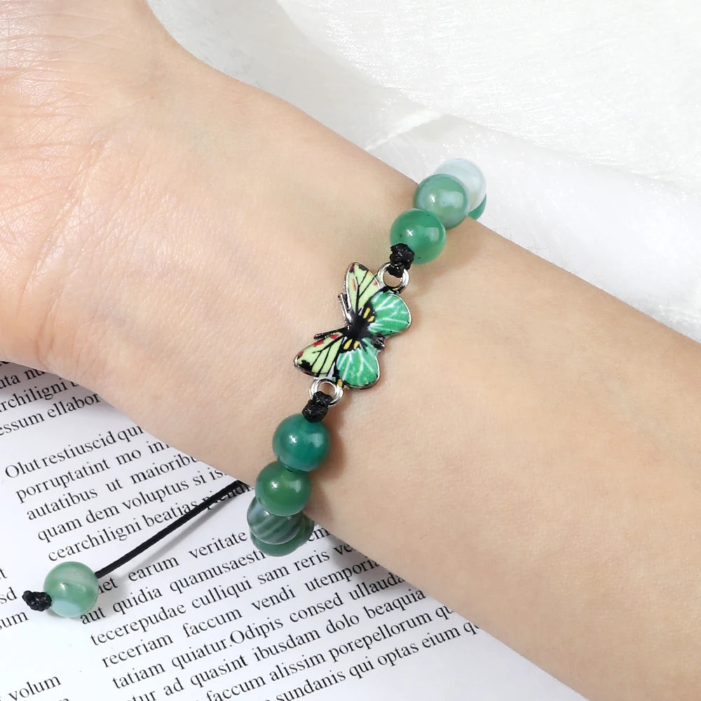 Hemasa  Malachite Beads Bracelets