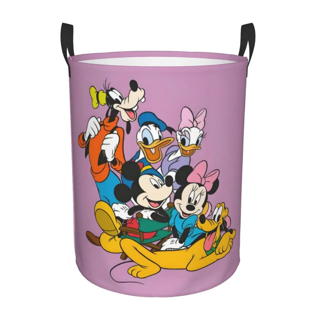 Tejesa Laundry Basket Foldable Clothes Hamper for Nursery Kids Toys Storage Bin