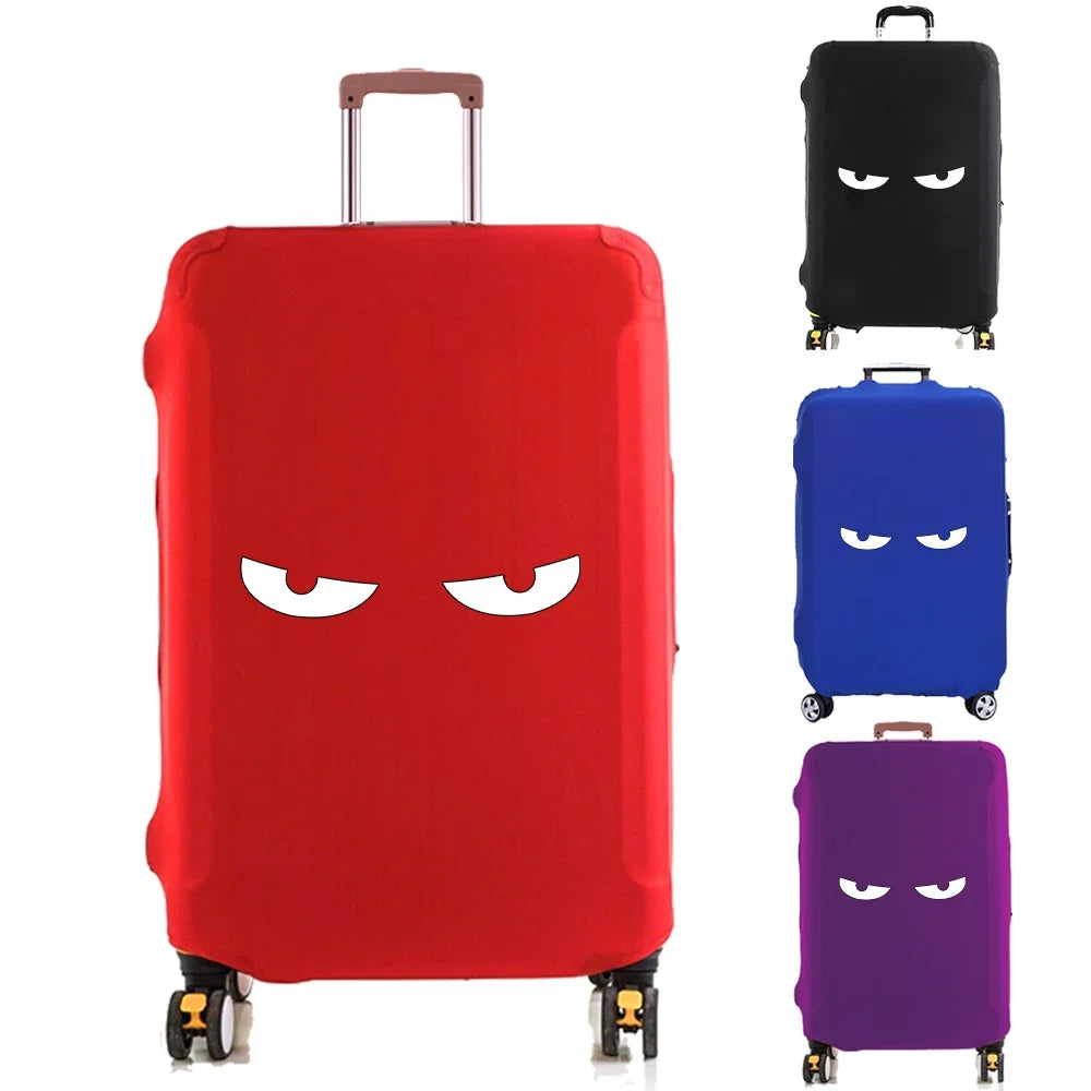 Tejesa Luggage Protective Cover Suitcase Cover Travel Accessories Printing Chest Pattern Dust Elastic Cover Apply for 18-32 Inches