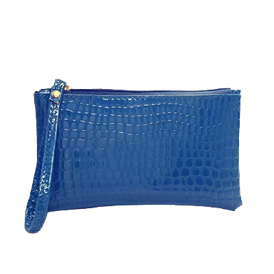 Hemasa Crocodile Pattern  Wallet Litchi Grain Coin Purse Female Bag Wrist Bags Zipper Phone Pocket Credit Card Holder