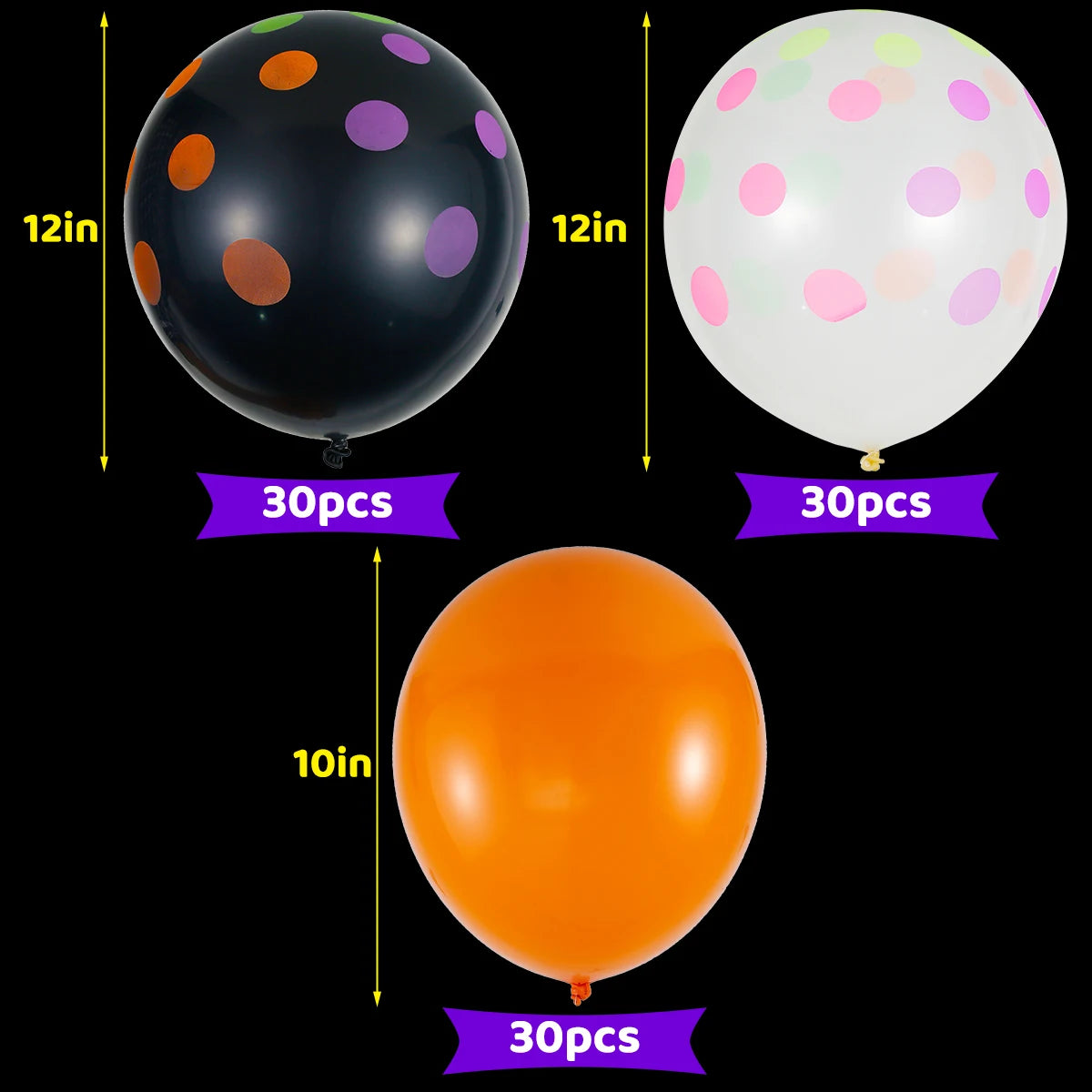 600/90pcs Fluorescent Balloon Luminous Neon Glow Party Decor Ballon Carnival Birthday Wedding Party Safe Latex Festa Palloncino