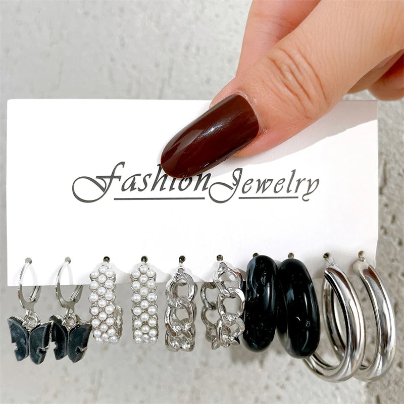 Hemasa Silver Plated Earrings for Women