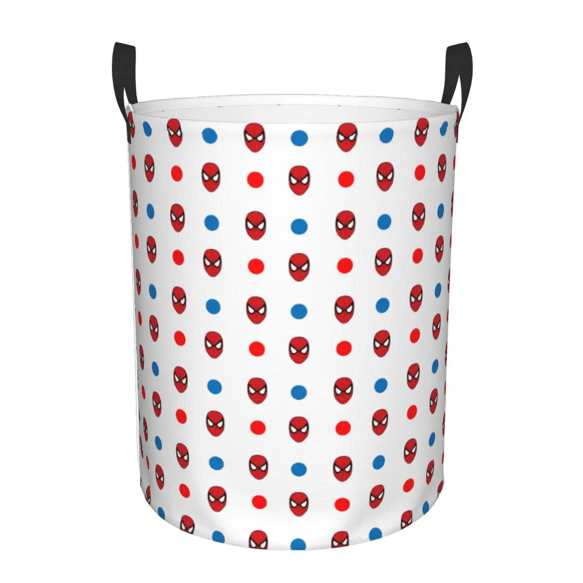 Tejesa  Laundry Hamper Large Storage Basket Action Spider Man Comics Girls Boys Toy Organizer
