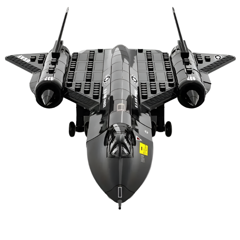 Hemasa 183pcs/set New Blackbird   Airplane Model,Fighter Assembling Building Block Toy/ Children Block Toys Gift