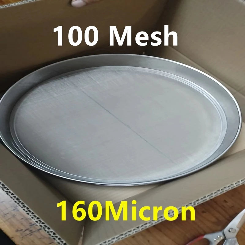 Hemasa 4-500M Round Stainless Steel Shakers Kitchen Flour Powder Filter Screen Soil Strainer