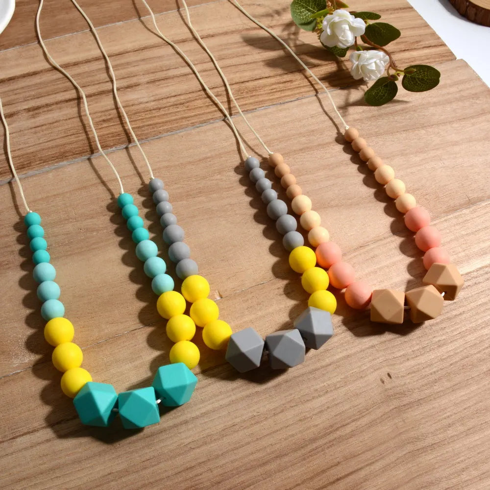 Hemasa  Silicone Beads Necklace