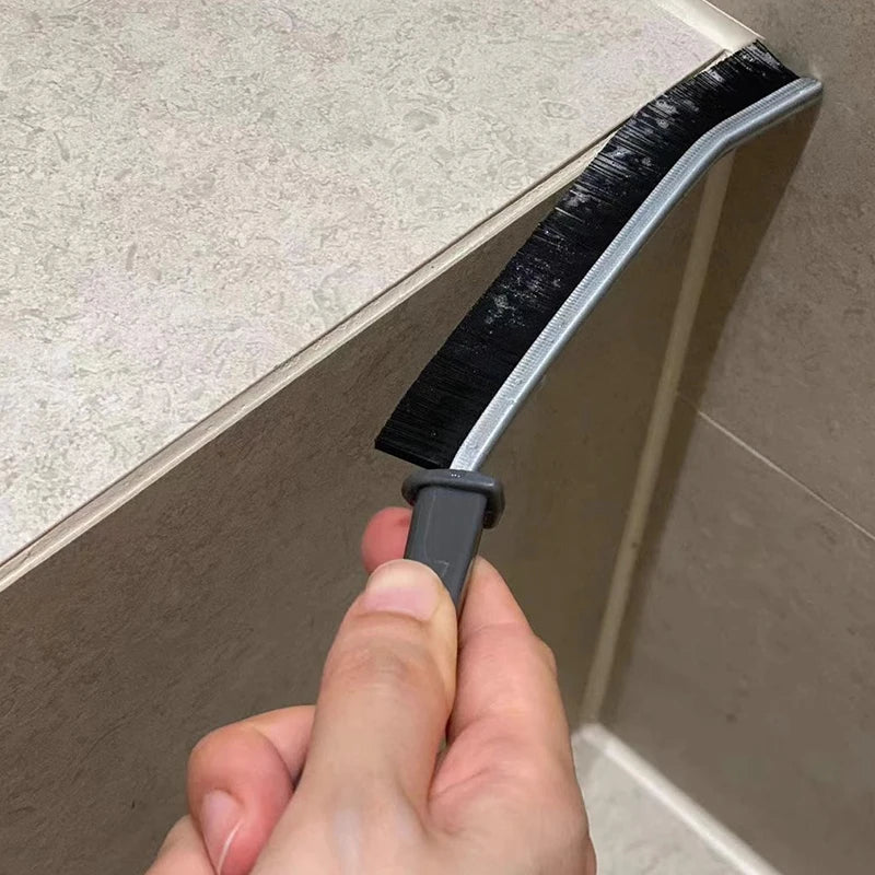 Hemasa  Grout Gap Cleaning Brush Kitchen Toilet Tile Joints Dead Angle Hard Bristle Cleaner Brushes For Shower Floor Line 5/1Pcs