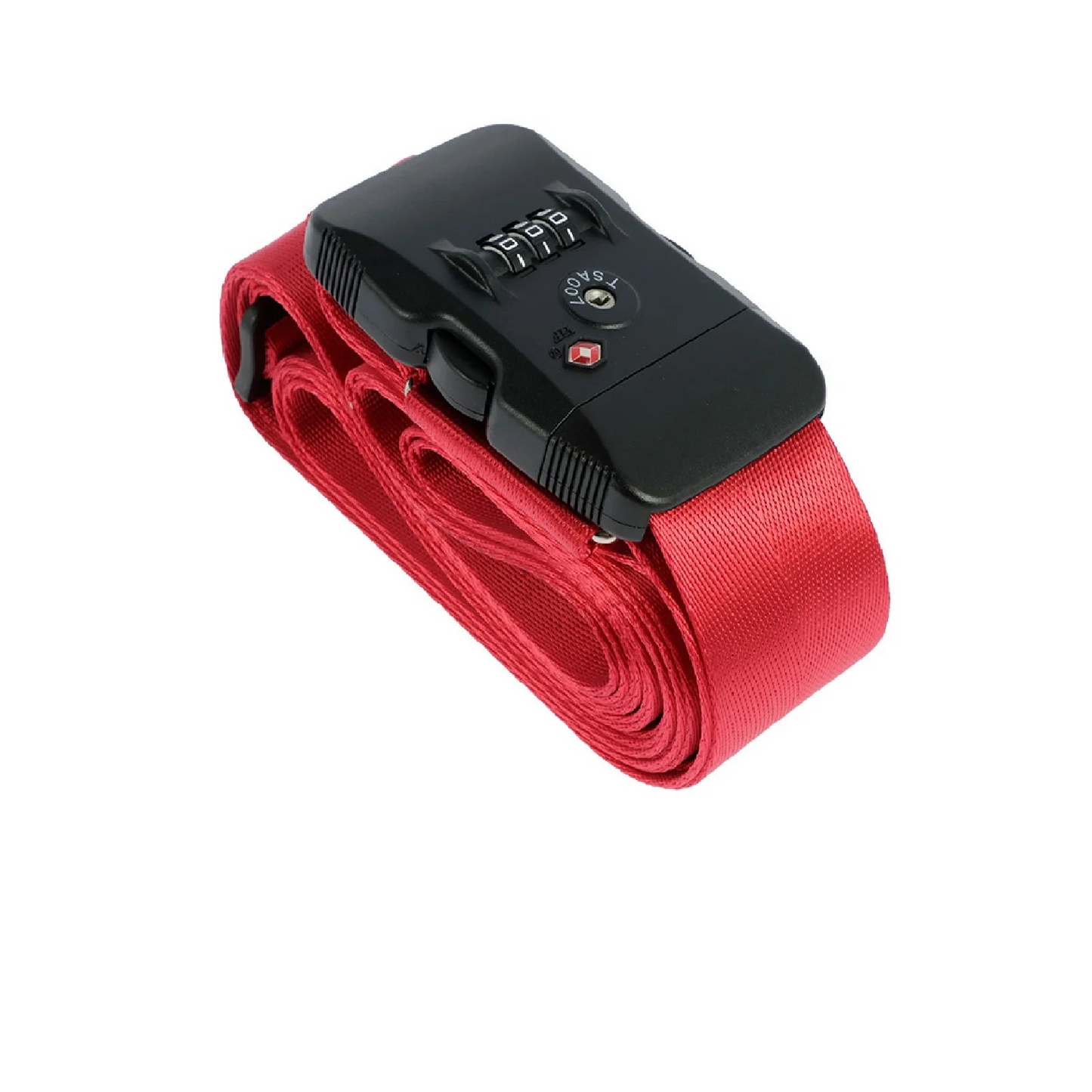 Tejesa 2/1pc Luggage Strap Anti-theft Suitcase Buckle Cross Strap TSA Customs Lock Adjustable Bundle Baggage Belt for 20-32in Luggage