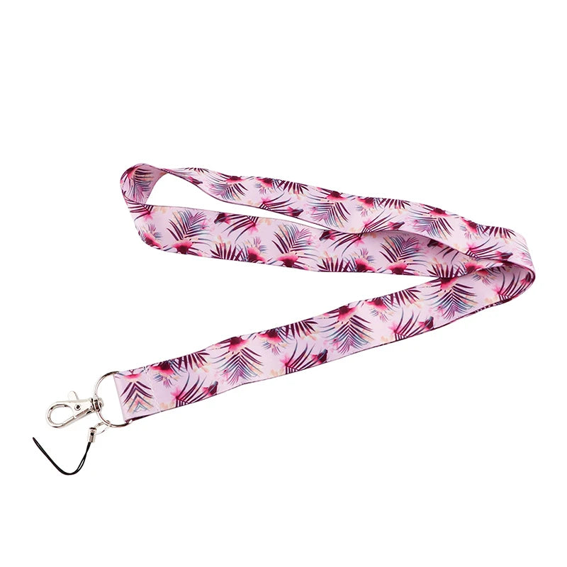 Tejesa Little daisy Lanyard for Key Cute Neck Strap Card ID Badge Holder Key Chain Accessories Wholesale