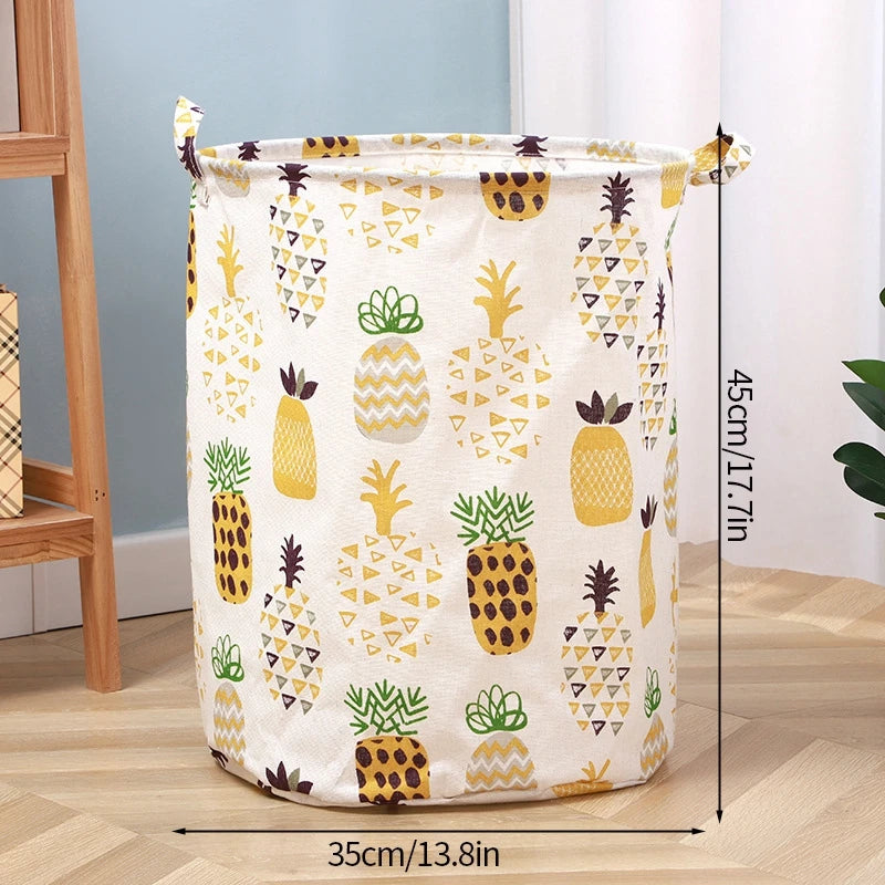 Foldable Laundry Basket Dirty Clothes Laundry Hamper Toy Storage Organizer Bucket Large Capacity Baskets Japanese Laundry Bag