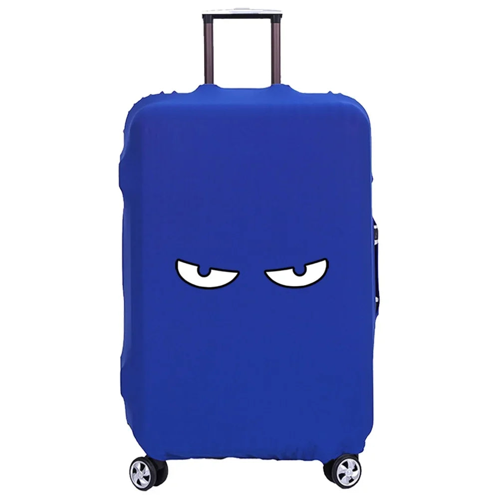 Tejesa Luggage Protective Cover Suitcase Cover Travel Accessories Printing Chest Pattern Dust Elastic Cover Apply for 18-32 Inches
