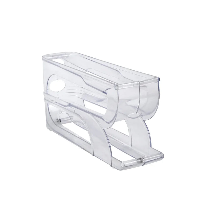 Hemasa Automatic Roll-out Egg Storage Device Household Refrigerator Storage Box Egg Box Can Hold 30 Eggs Tray